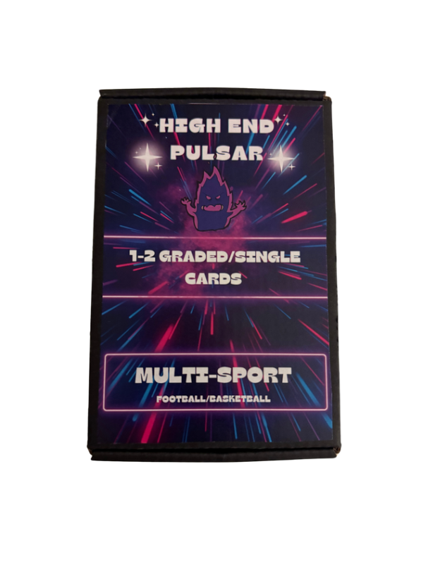 Multi Sport Pulsar Pack Guaranteed Graded Card/Singles, Basketball Football “New Release”