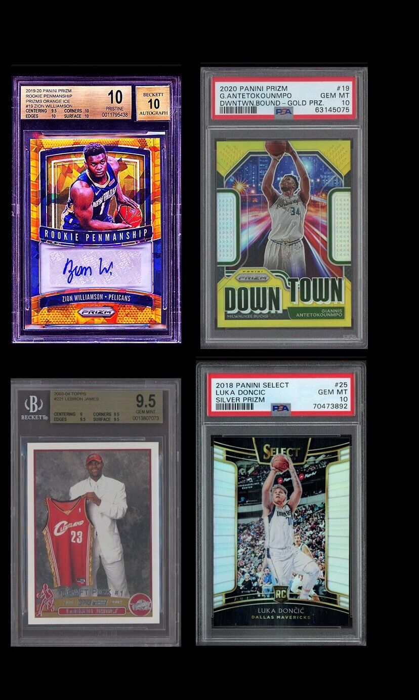 Basketball Blast Pack Guaranteed Graded Cards/singles/Autos/Patchs